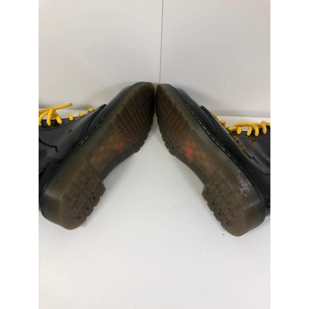 Dr. Martens 1460J Black Patent Leather Lace Up Side Zip Ankle Boots Youth US 3M - Picture 5 of 6